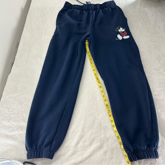 Disney Navy Joggers with Mickey Mouse Size S - Picture 1 of 7